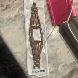 Gold and  Watch Band